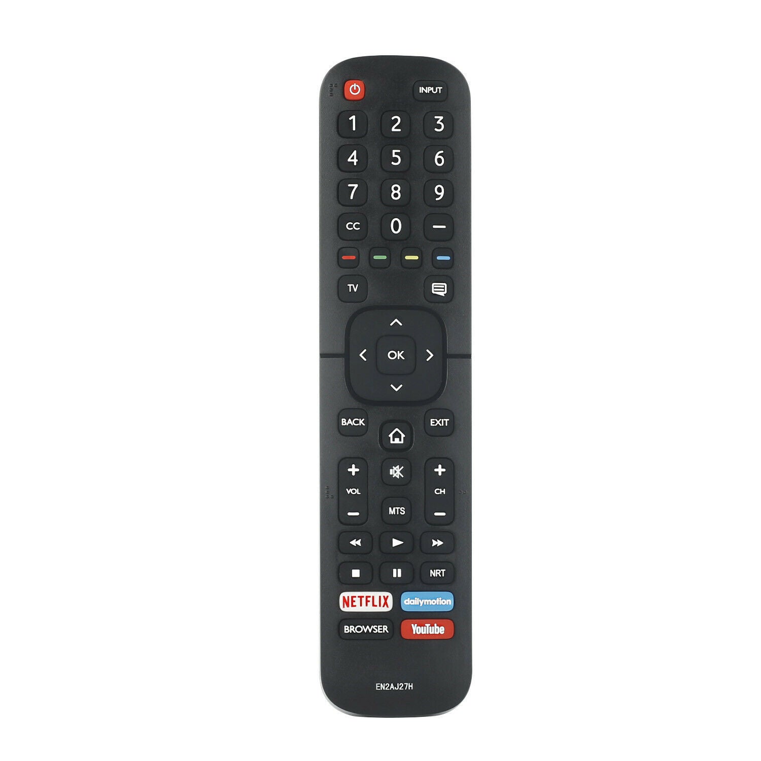 EN2AJ27H Replacement Remote for Hisense Televisions