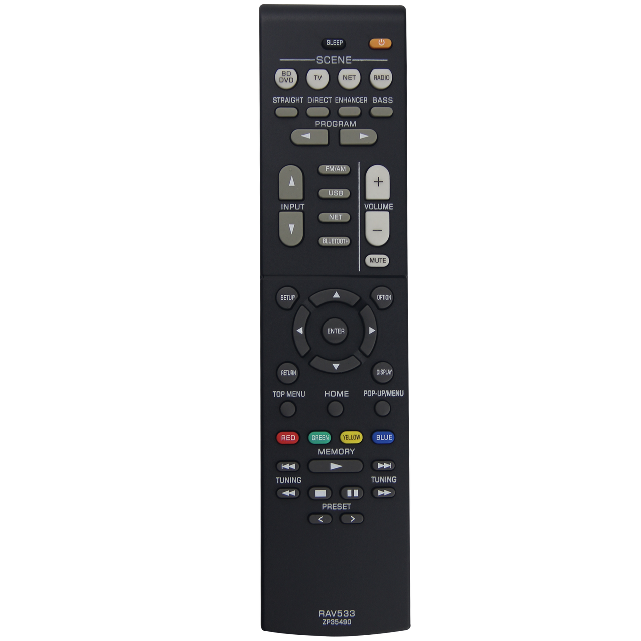 RAV533 Replacement Remote for Yamaha AV Receiver